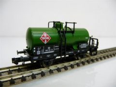 Fleischmann N 8425 Kesselwagen 2-achsig grün Thörl