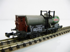 Minitrix N aus Set 11014 Kesselwagen 2-achsig grau CASTROL