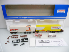 Roco 1903 H0 2er Set Kombi Rail Huckepackwagen der SBB Ep. V