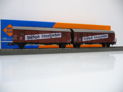 Roco 4329 H0 Güterwagen STÜCKGUT SCHNELLVERKEHR der DR braun