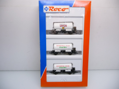 Roco 44049 H0 3er-Set Kesselwagen “Dortmunder Union” der DB