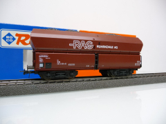 Roco 46244 H0 Selbstentladewagen RAG Ruhrkohle mit Ladegut Kohle DB Ep. IV wie ladenneu !!