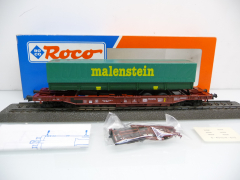 Roco 46358 H0 Einheitstaschenwagen 4-achsig braun DB für Malenstein