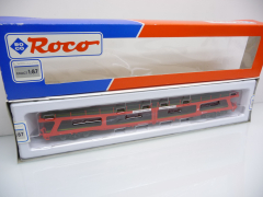 Roco 46466 H0 Autotransportwagen der ÖBB Epoche V DDm rot wie NEU in OVP