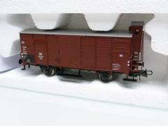 Roco 66245 H0 Gedeckter Güterwagen G10 Ep. III DB mit Bremserhaus