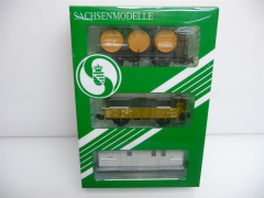 14107 Sächsisches Güterwagenset 3-teilig Sachsenmodelle H0 WIE NEU !!