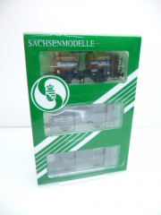 Sachsenmodelle 14109 H0 Länderbahn-Güterwagen Set Ep. IIb 3-teilig
