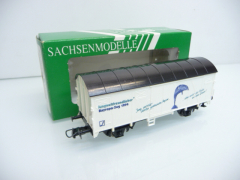 Sachsenmodelle 18614 H0 Tonnendachwagen Bayropa-Zug 1994 der DR 087 2129-1