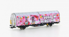 Hobbytrain H0 245032 Schiebewandwagen Hbbillns TWA, Ep.VI, Graffiti Edition