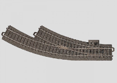 Märklin 24672 H0 Bogenweiche rechts R1 = 360 mm / 30° Außenbogen: 30° mit Hebel