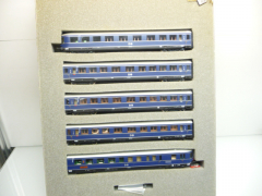 Rivarossi 2900 H0 Wagenset 5 teilig Blauer Enzian der DB Ep. III mit Licht