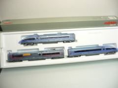 Märklin 37789 H0 3-teiliger ICE 3 Triebwagenzug transparent wie ladenneu !!