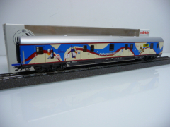 Märklin 42809 H0 Fahrradwagen Naturpark-Express Obere Donau mehrfarbig wie NEU in OVP