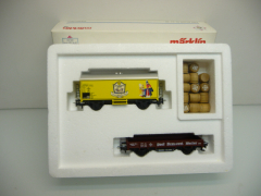 Märklin 44562.002 H0 2-teiliges Set Post Brauerei Weiler DB Ep. IV PMS 63-80