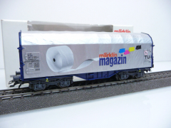 Märklin 47201 H0 Schiebeplanwagen Märklin Magazin Jahreswagen 2001 Shimms 718