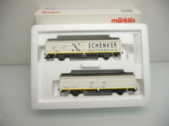 Märklin 47348 H0 Doppel-Schiebewandwagen der ÖBB SCHENKER ÖSTERREICH