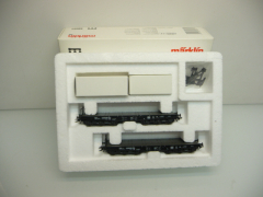 Märklin 48661 H0 Schwerlastwagen-Set mit Caterpillar Baumaschinen DB MHI