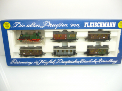 Fleischmann 4882 H0 Personenzug der KPEV 6-teilig 2L= wie ladenneu !!