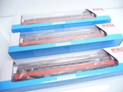 PIKO 58225 H0 3er Set Schnellzugwagen Eurofima 1x 1. Klasse + 2x 2. Klasse ÖBB IV