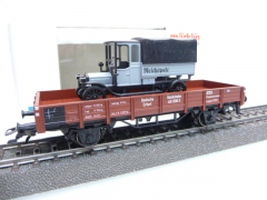 Märklin 84504 H0 Postmusemswagen 1993 Niederbordwagen mit LKW