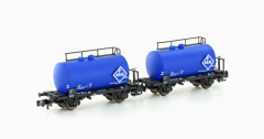 Hobbytrain N H24833 2-teiliges Set Kesselwagen der DB von ARAL Ep.IV blau