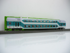 Sachsenmodelle 14429 H0 Doppelstockwagen DBz der DB Ergänzungswagen türkis