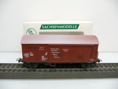 Sachsenmodelle 16260 H0 Paketwagen Bremen Gkklms 207 Edition Deutsche Bahnpostwagen