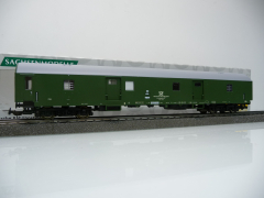 Sachsenmodelle 74697 H0 Deutsche Bahnpostwagen mb-II DBP Ep. IV grün